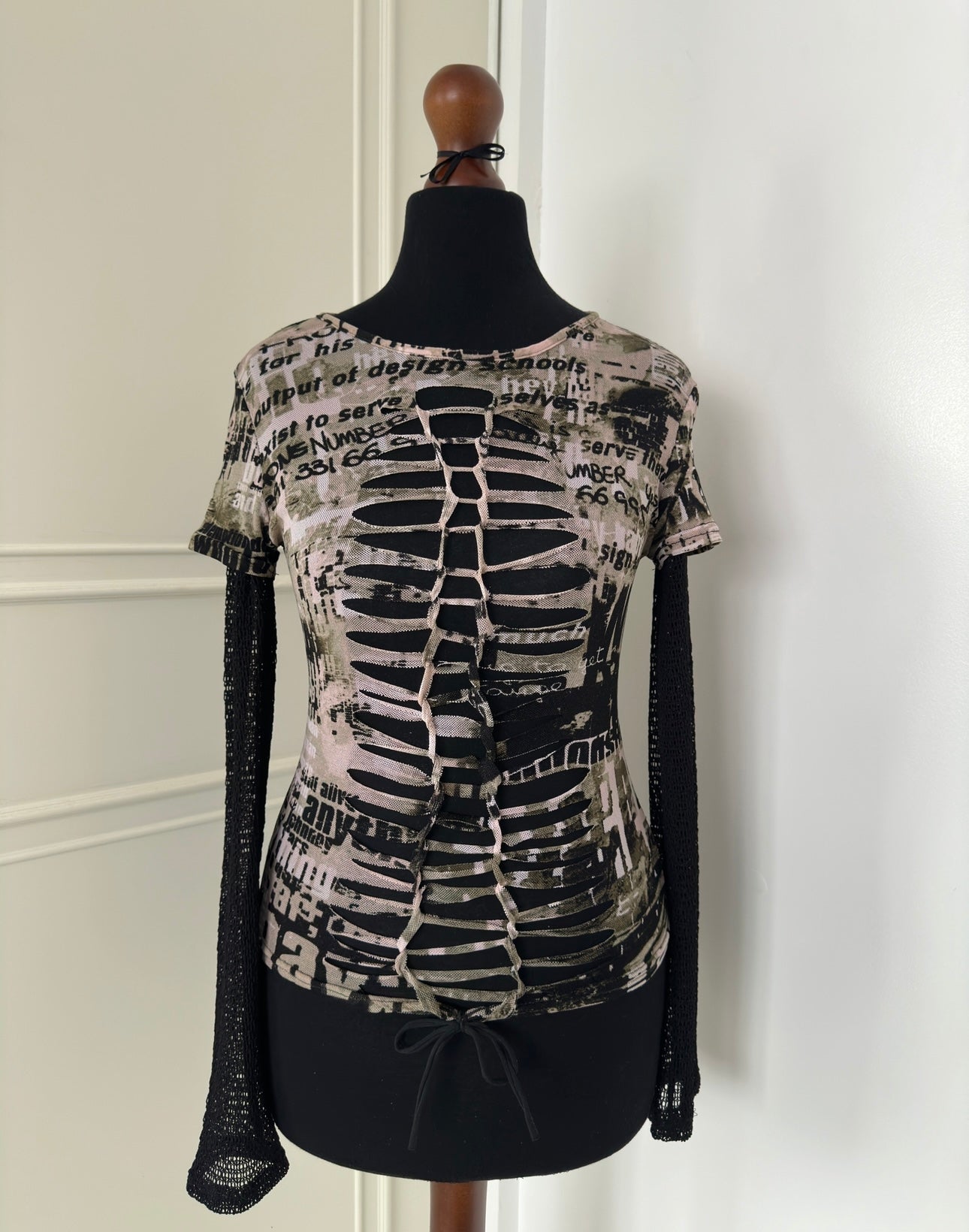 MOSS MESH LONG SLEEVE