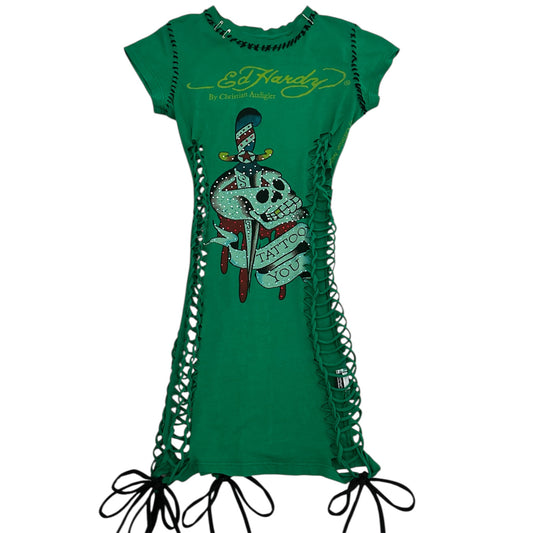 ED HARDY 'POISON APPLE' SHORT SLEEVE TOP